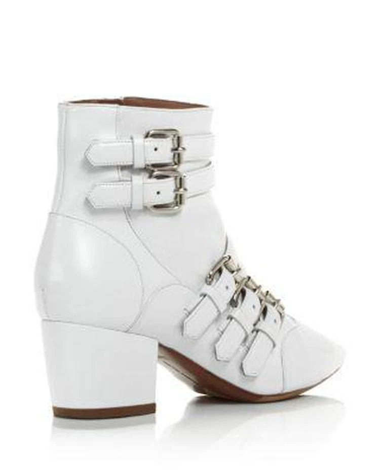 商品Tabitha Simmons|Christy Buckled Block Heel Booties ,价格¥3277,第3张图片详细描述