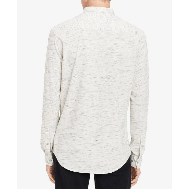 商品Calvin Klein|Men's Jersey Heathered Shirt,价格¥141,第2张图片详细描述