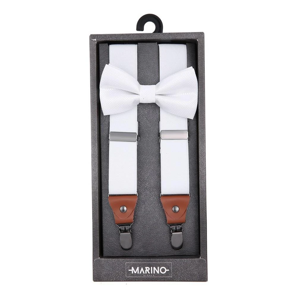 商品Mio Marino|Men's Dashing Suspenders and Bow Tie Set,价格¥202,第1张图片