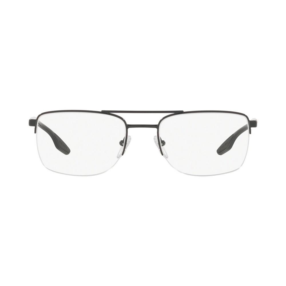 PS 51MV Men's Rectangle Eyeglasses商品第2张图片规格展示