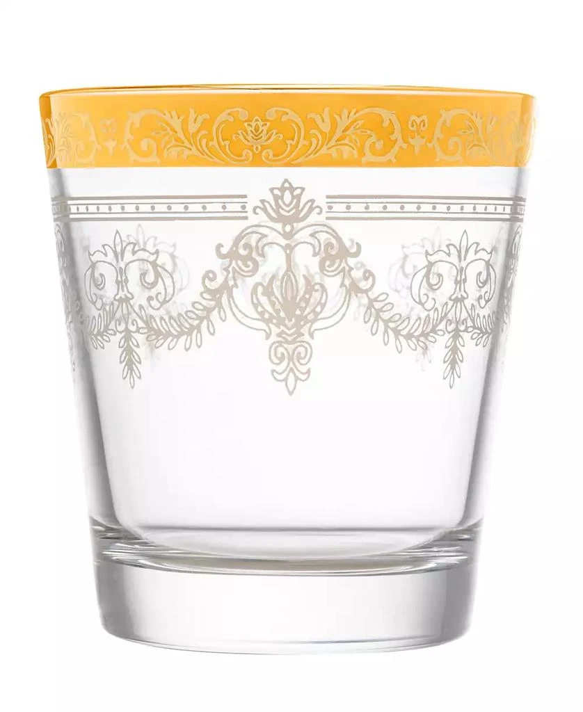 商品Lorren Home Trends|Double Old Fashion 6 Piece Stencil Pattern and Gold Band Set,价格¥591,第2张图片详细描述