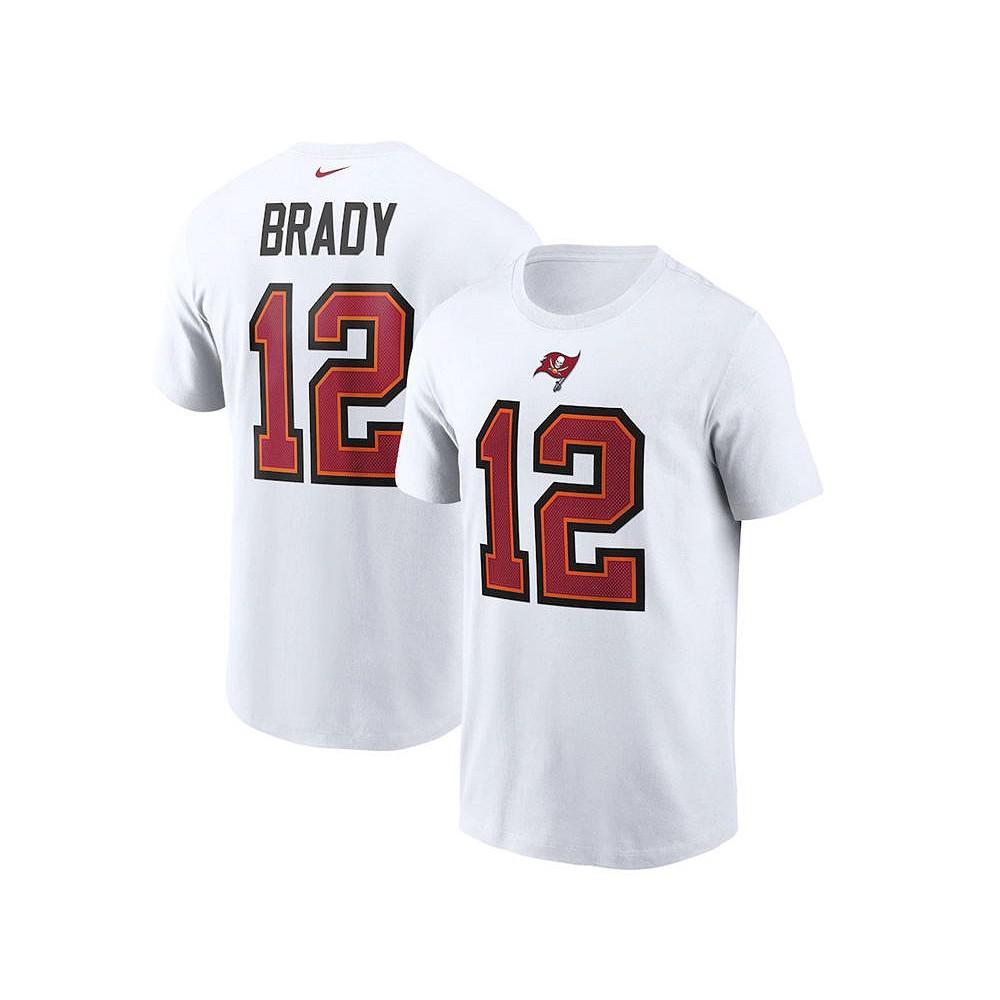 商品NIKE|Tampa Bay Buccaneers Men's Pride Name and Number Wordmark T-Shirt Tom Brady,价格¥261,第1张图片