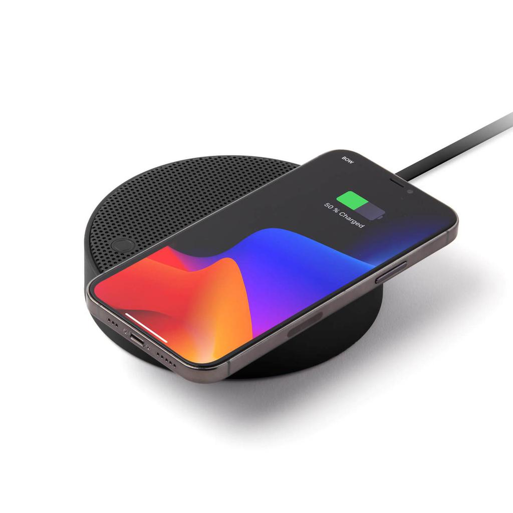 Lexon OSLO Energy + Bluetooth Speaker + Wireless Charger - Black商品第7张图片规格展示