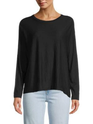 商品Vince|Pima Cotton Dolman-Sleeve Top,价格¥320,第1张图片