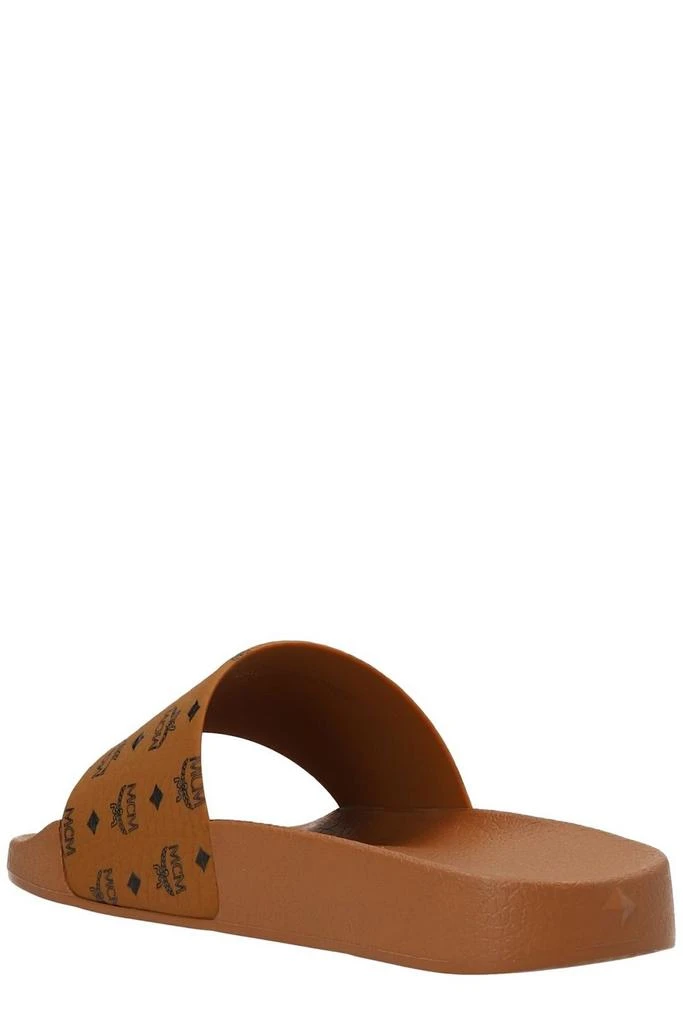 商品MCM|MCM Monogram Printed Slip-On Slides,价格¥1233,第2张图片详细描述