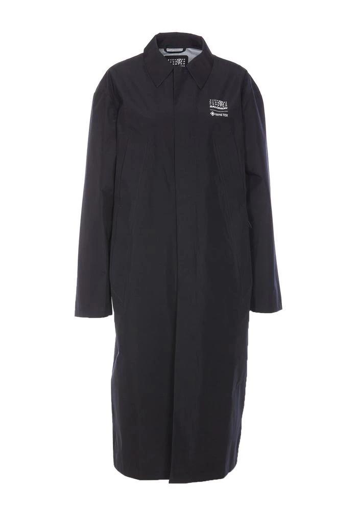 商品MM6|MM6 Maison Margiela X Salomon Logo Printed Trench Coat,价格¥6060,第1张图片
