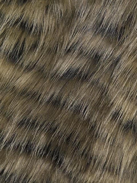 Glam Tiger Faux Fur Vest商品第6张图片规格展示