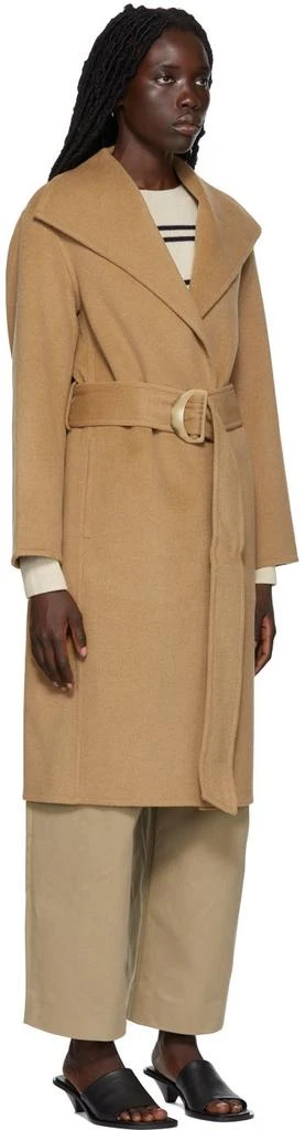 商品Vince|Tan Belted Coat,价格¥3171,第2张图片详细描述