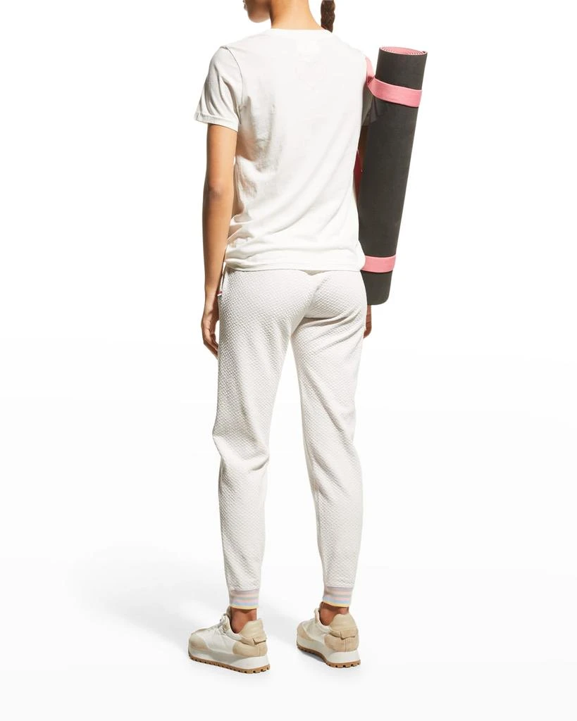 商品Sol Angeles|Pastel-Stripe Quilted Jogger Pants,价格¥396,第4张图片详细描述