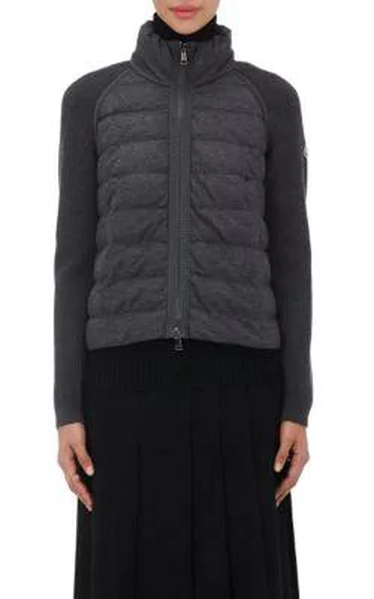 商品Moncler|Down-Quilted & Wool Sweater,价格¥5699,第1张图片