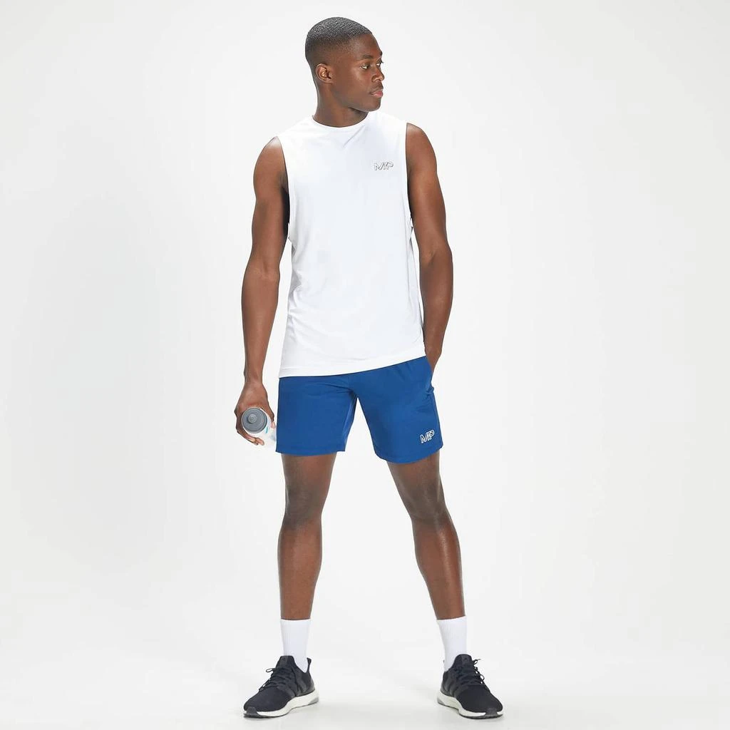 商品Myprotein|MP Men's Infinity Mark Graphic Training Tank Top - White,价格¥86,第2张图片详细描述