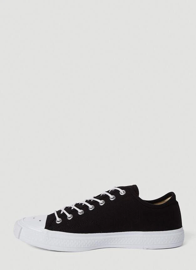 商品Acne Studios|Canvas Low Top Sneakers in Black,价格¥1029,第3张图片详细描述