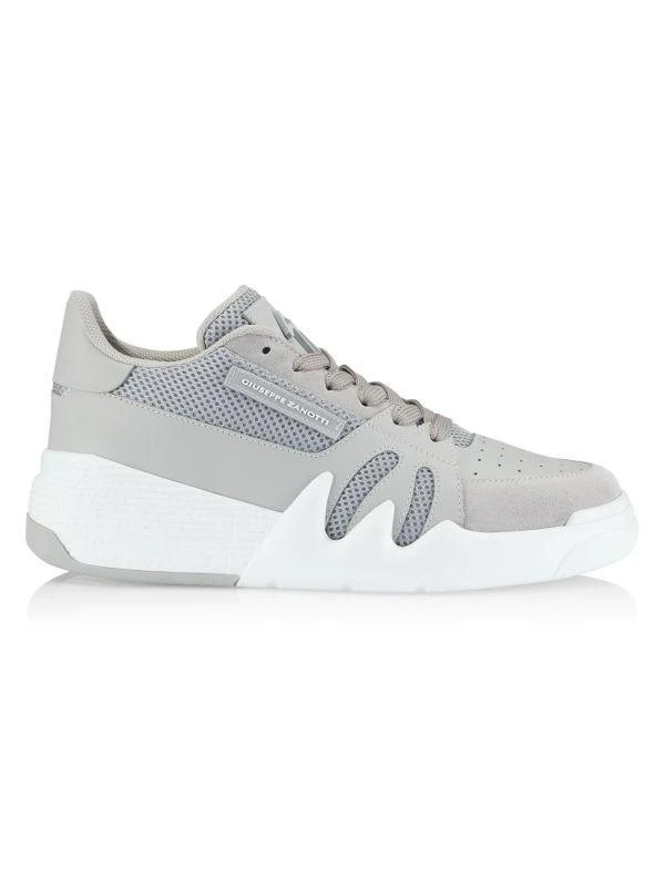 商品Giuseppe Zanotti|Talon Suede & Mesh Sneaker,价格¥3622,第1张图片