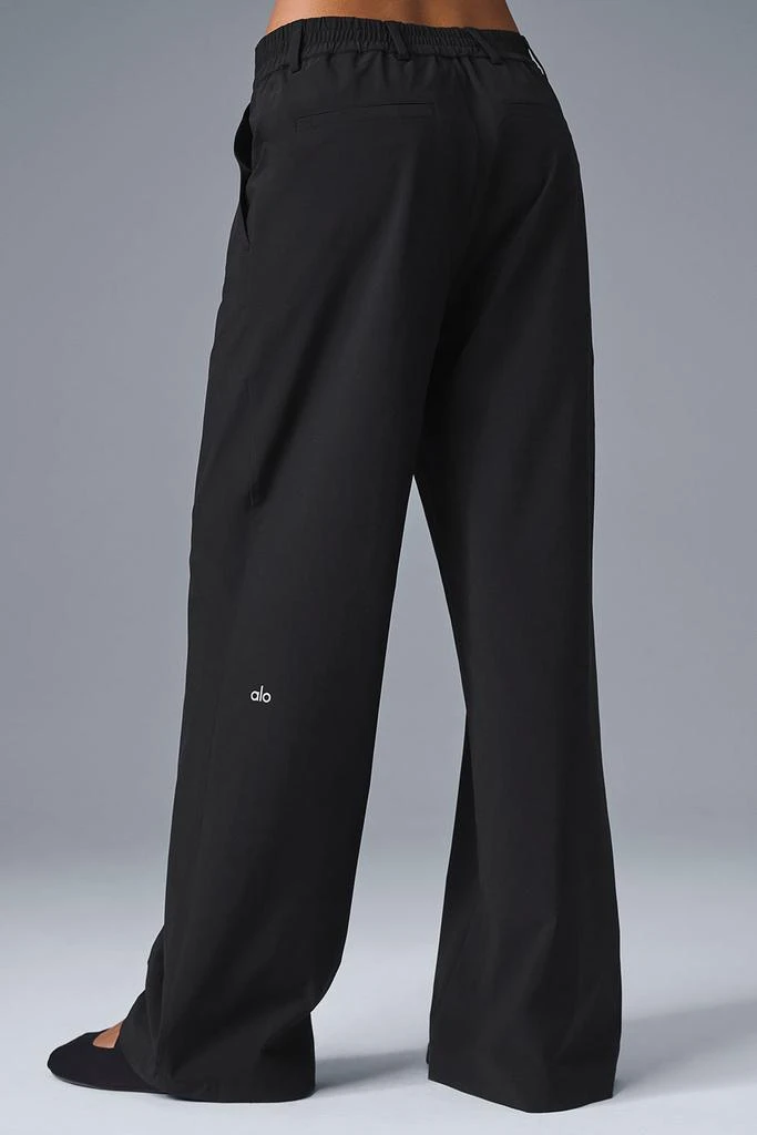 商品Alo|High-Waist Pursuit Trouser (Regular) - Black,价格¥1136,第3张图片详细描述