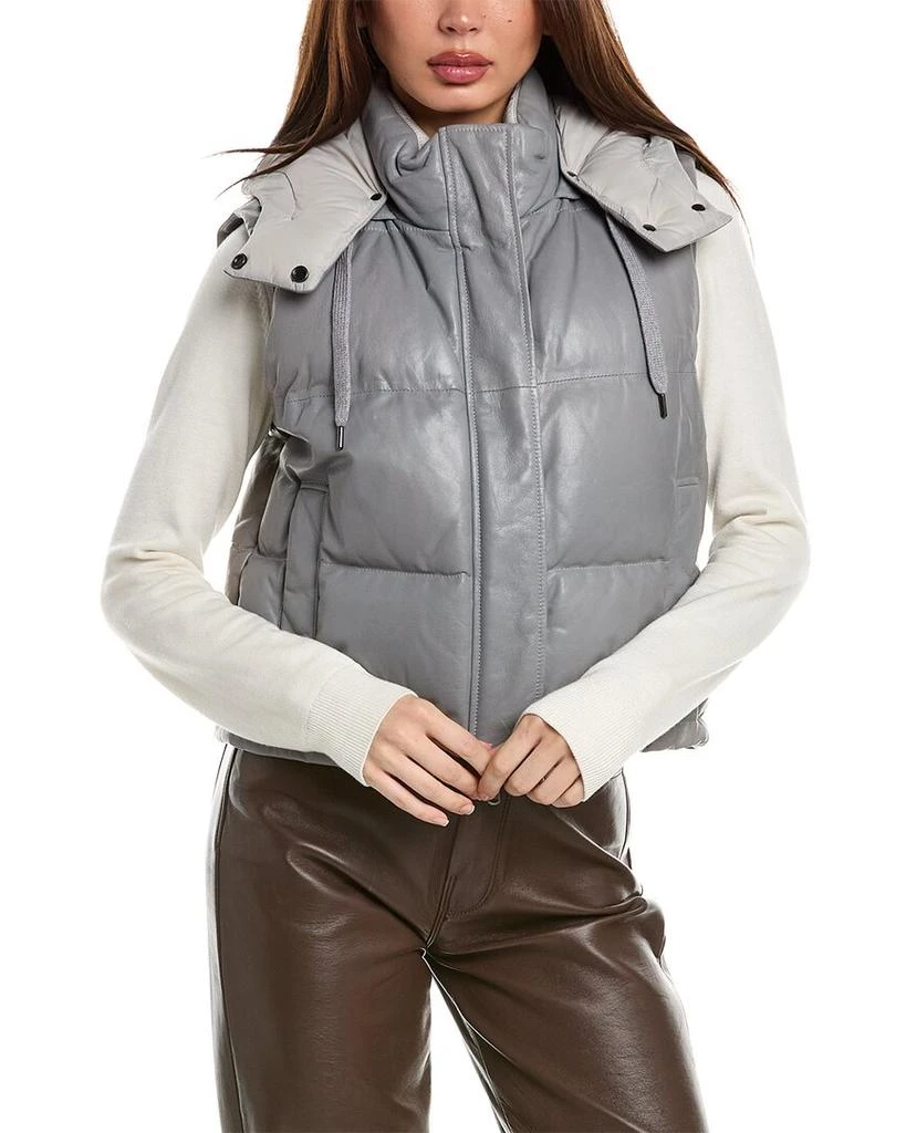 商品Brunello Cucinelli|Leather Vest,价格¥23927,第3张图片详细描述