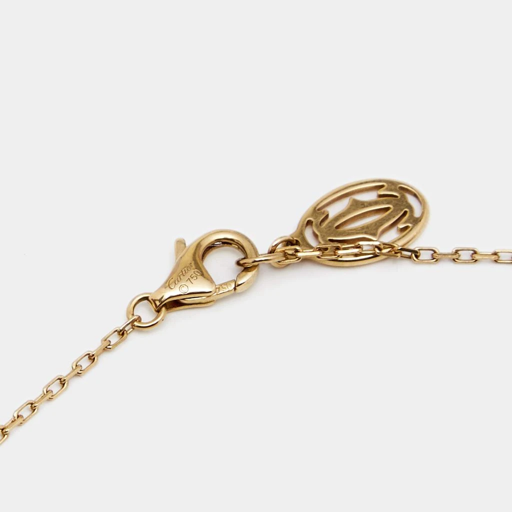 商品[二手商品] Cartier|Cartier Diamant Legers Diamond 18k Yellow Gold Large Model Chain Necklace,价格¥12597,第4张图片详细描述