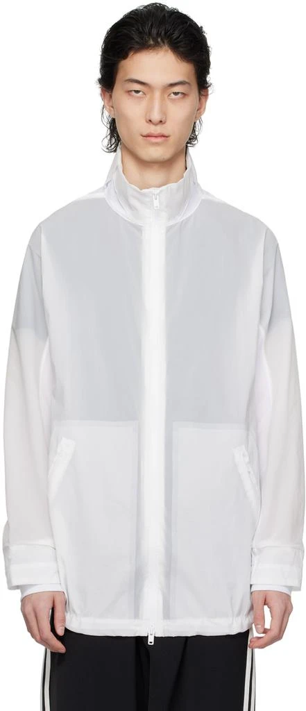 商品Y-3|White Real Madrid Edition Anthem Jacket,价格¥2448,第1张图片