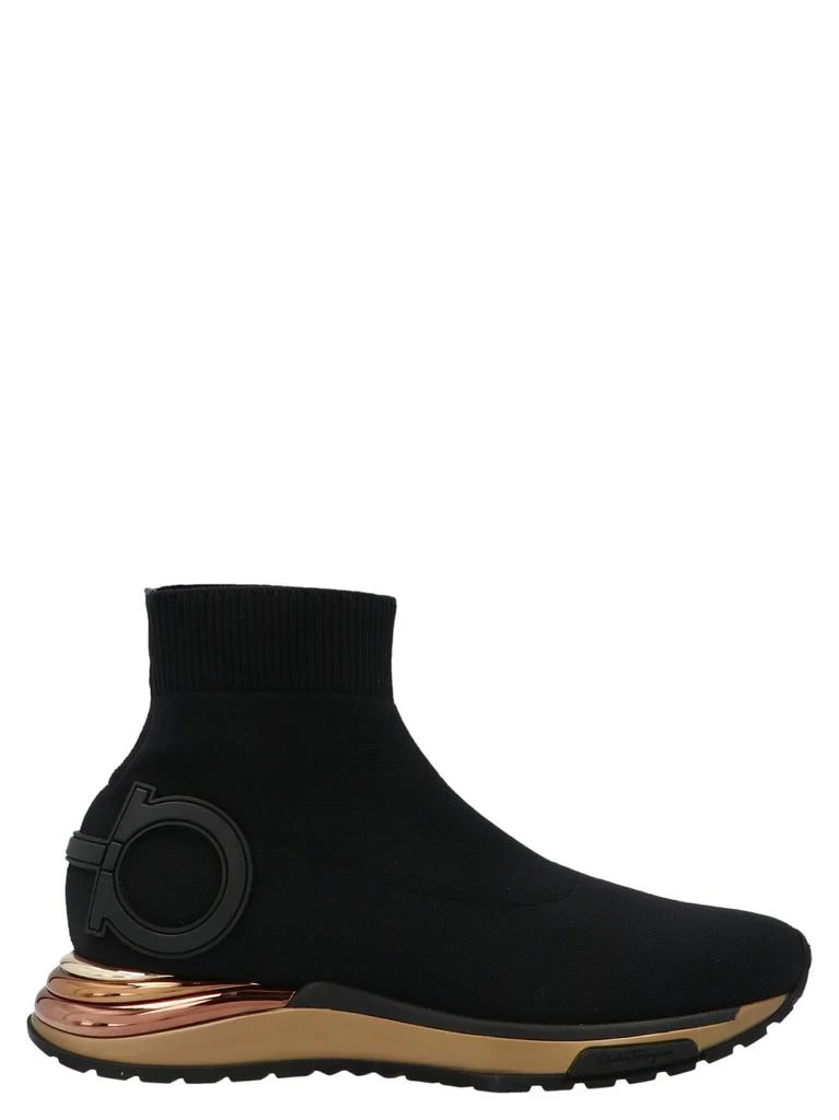 商品Salvatore Ferragamo|Salvatore Ferragamo Gancini Sock Sneakers,价格¥5164,第1张图片