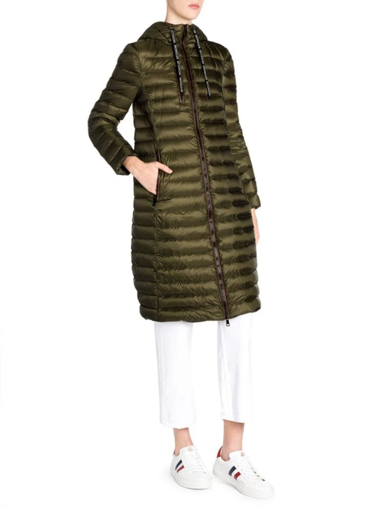 商品Moncler|Suvette X Long Quilted Down Jacket,价格¥6321,第3张图片详细描述