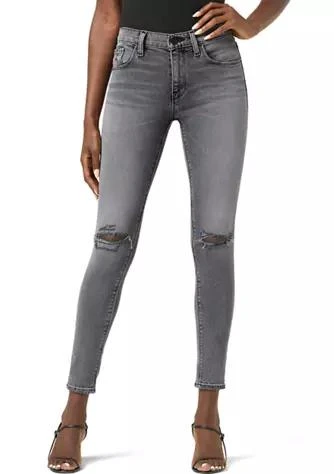 商品Hudson|Womens Nico Mid Rise Super Skinny Ankle Jeans,价格¥731,第1张图片