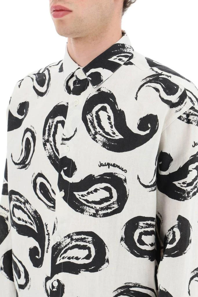 商品Jacquemus|'LA CHEMISE SIMON' LINEN SHIRT,价格¥1213,第5张图片详细描述