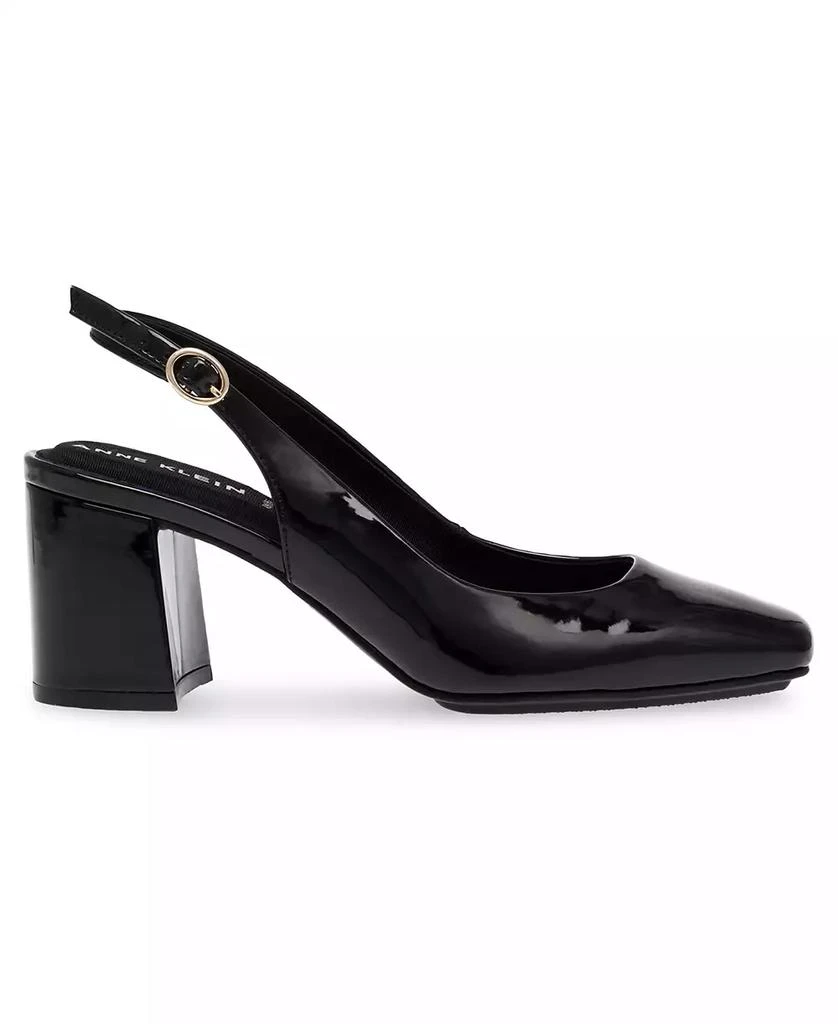 商品Anne Klein|Women's Laney Block Heel Slingback Dress Pumps,价格¥234,第2张图片详细描述