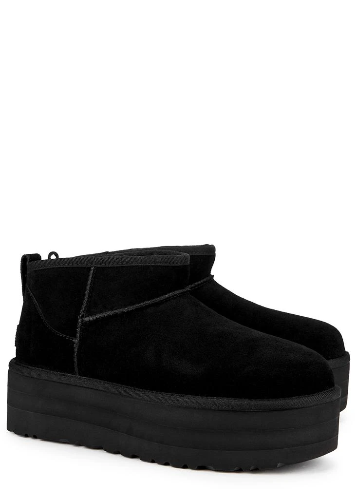 商品UGG|Classic Ultra Mini suede flatform boots,价格¥1637,第2张图片详细描述