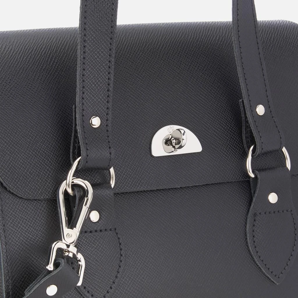 商品Cambridge Satchel|The Cambridge Satchel Company Women's Small Emily Tote Bag - Black,价格¥759,第5张图片详细描述