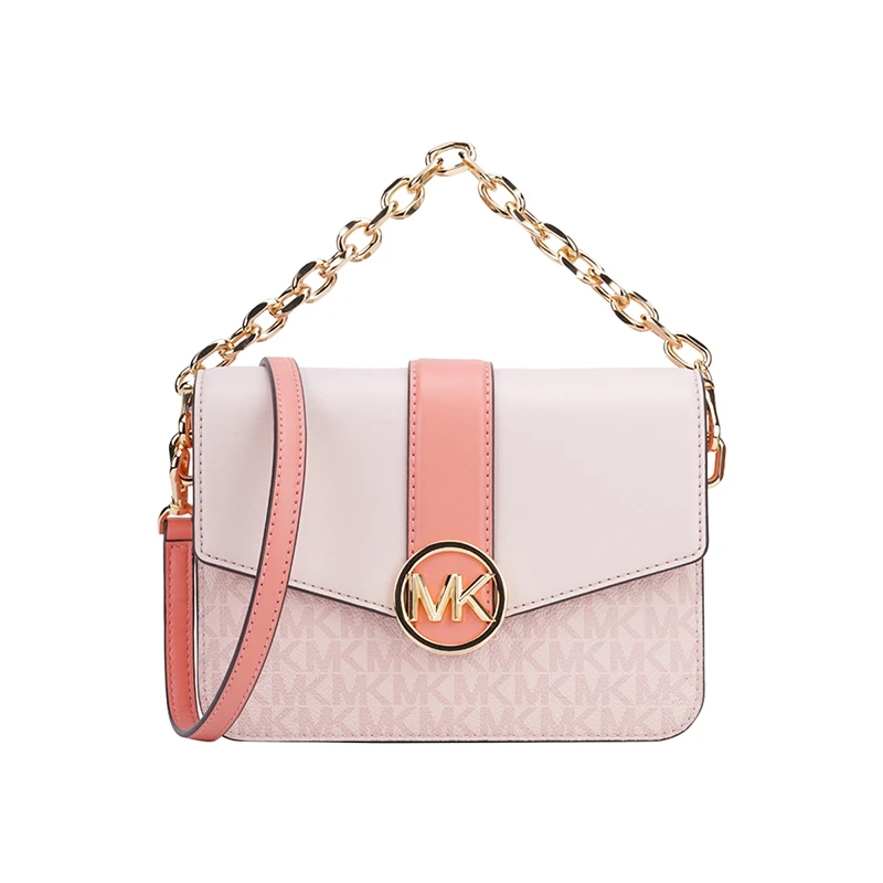 商品Michael Kors|Michael Kors 女士斜挎手提包 35S2GNMC7V-SHERBERT,价格¥1256,第1张图片