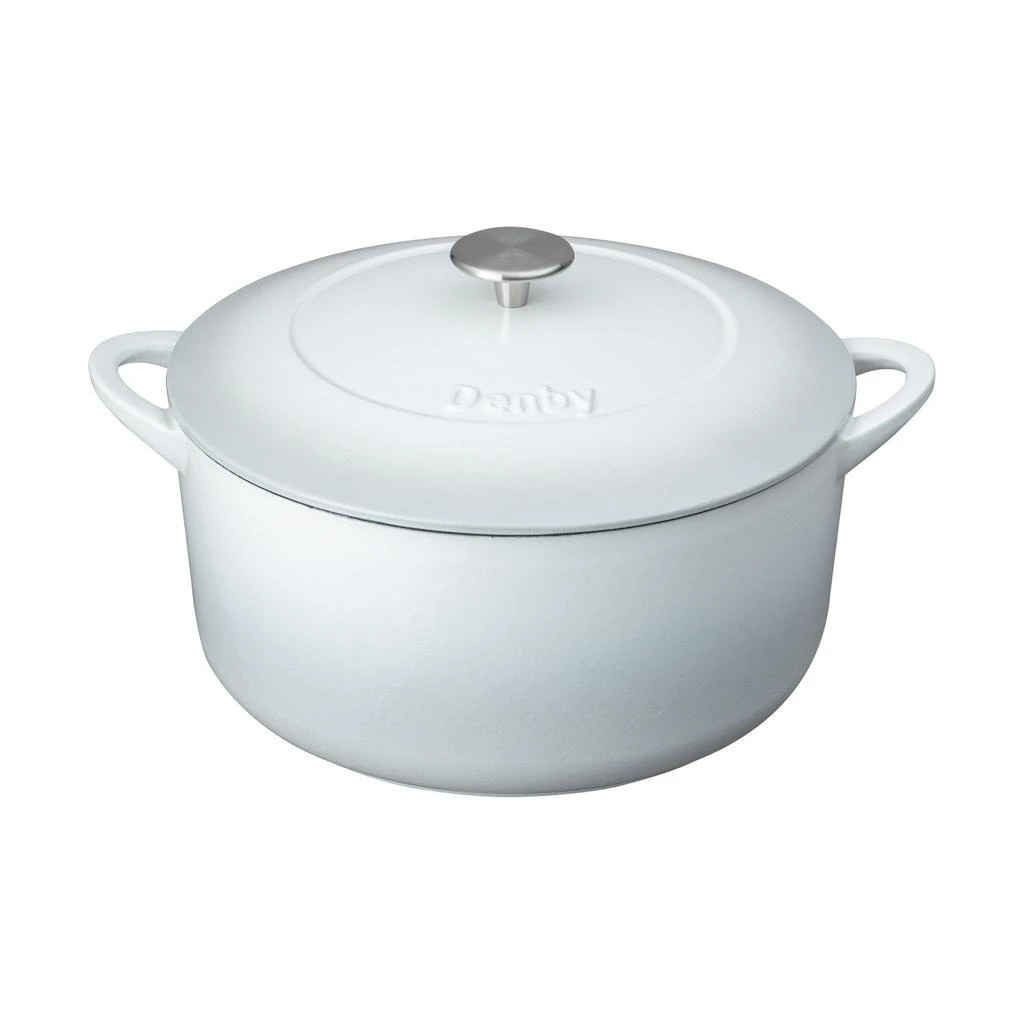 商品Denby|Denby natural canvas cast iron 28cm round casserole,价格¥1851,第1张图片