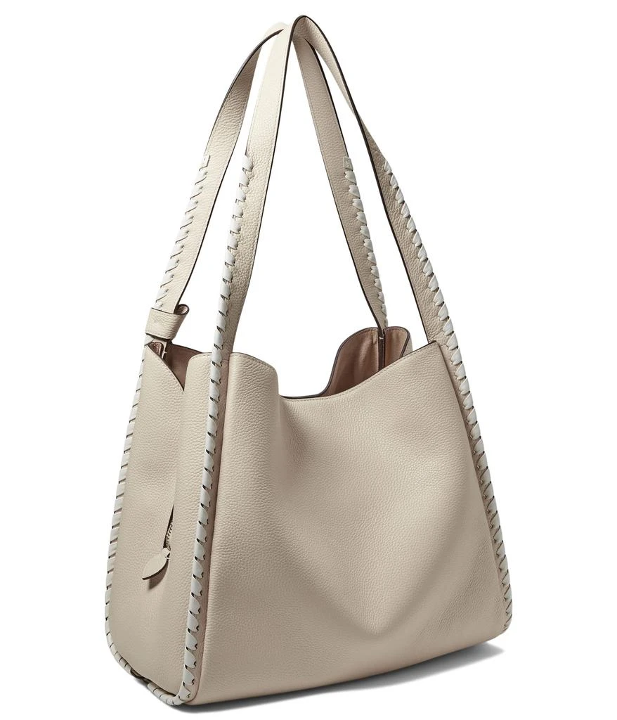 商品Kate Spade|Knott Whipstitched Pebbled Leather Large Shoulder Bag,价格¥2871,第2张图片详细描述