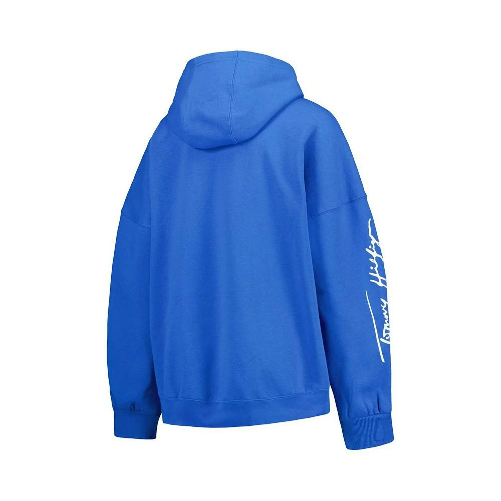 商品Tommy Hilfiger|Women's Powder Blue Los Angeles Chargers Becca Drop Shoulder Pullover Hoodie,价格¥505,第3张图片详细描述