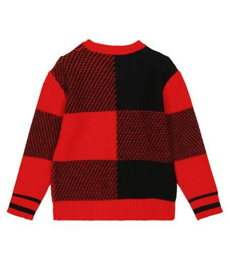 商品Woolrich|Checked wool-blend sweater,价格¥489,第4张图片详细描述
