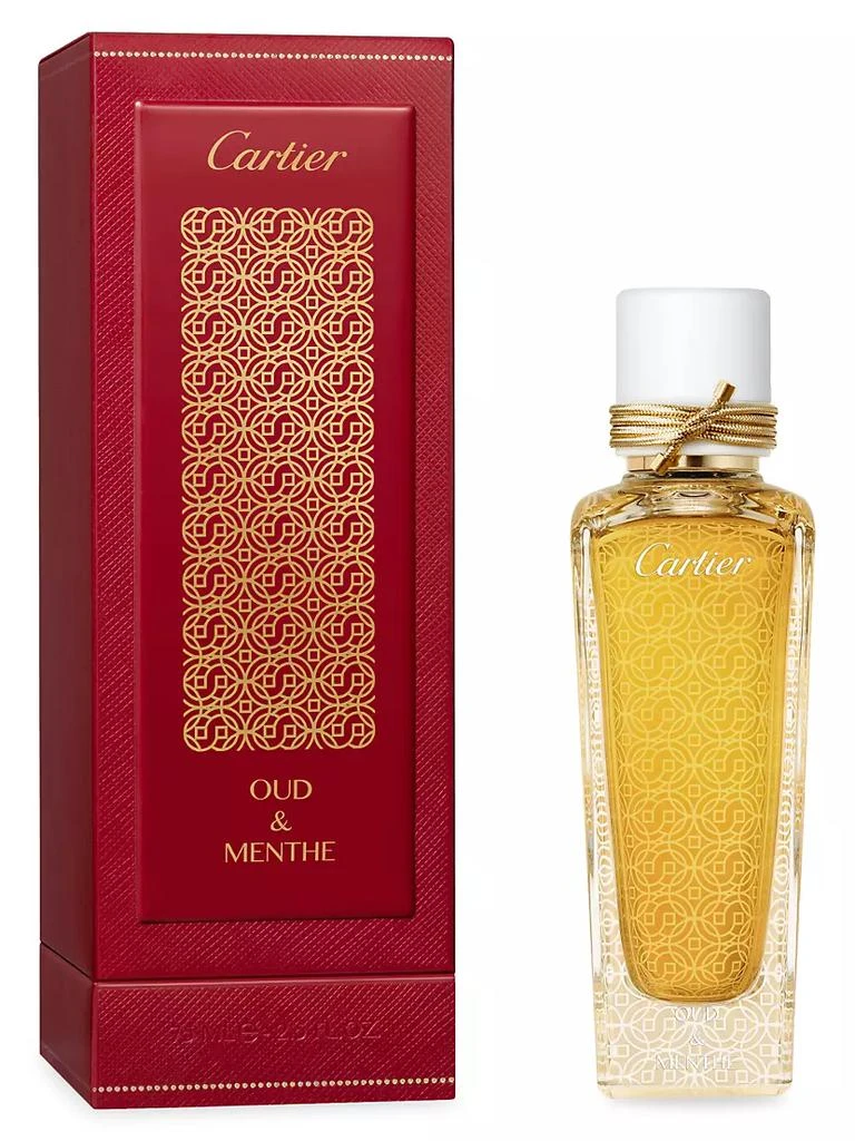 商品Cartier|Les Heures Voyageuses Oud & Menthe Eau de Parfum,价格¥2665,第2张图片详细描述