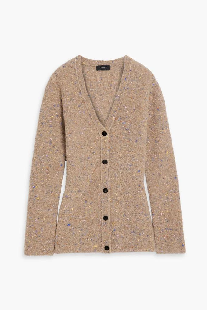 商品Theory|Donegal bouclé-knit merino-wool blend cardigan,价格¥731,第1张图片