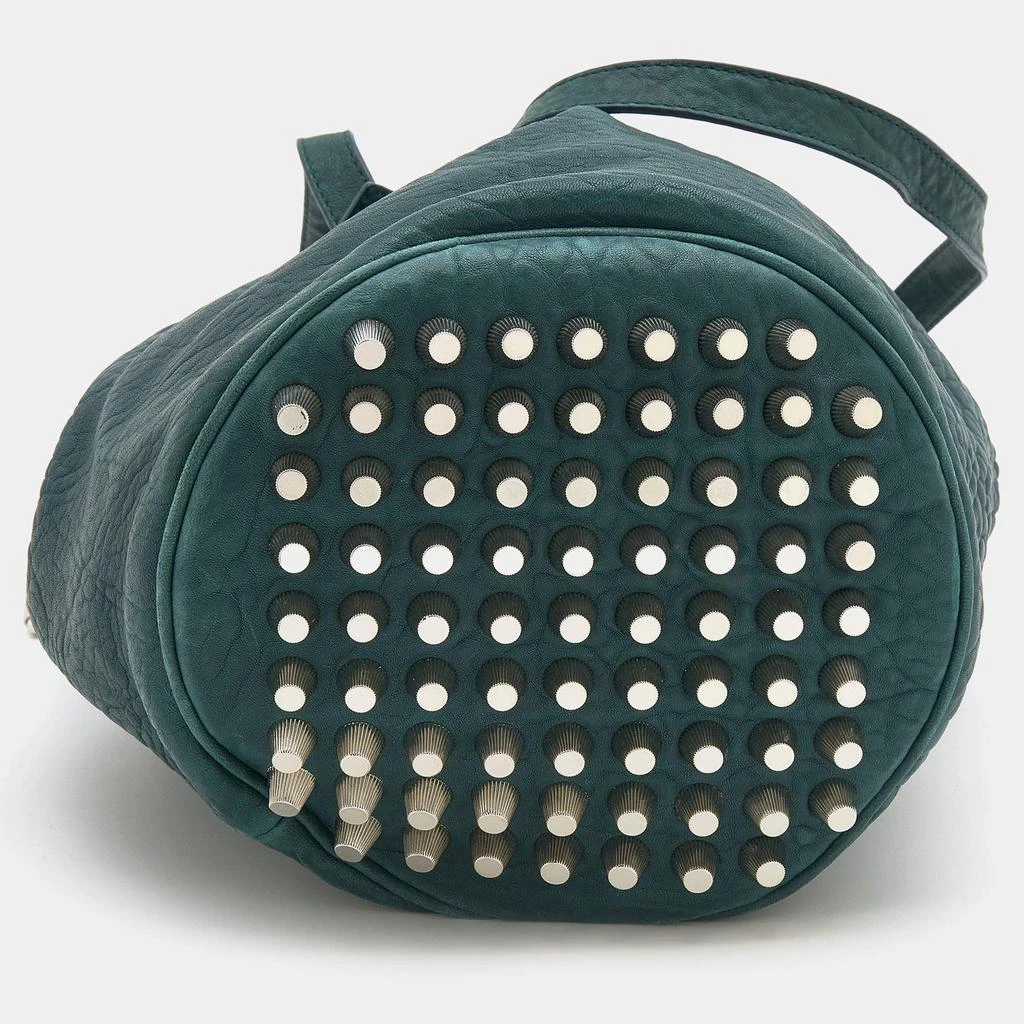 Alexander Wang Green Textured Leather Diego Bucket Bag 商品