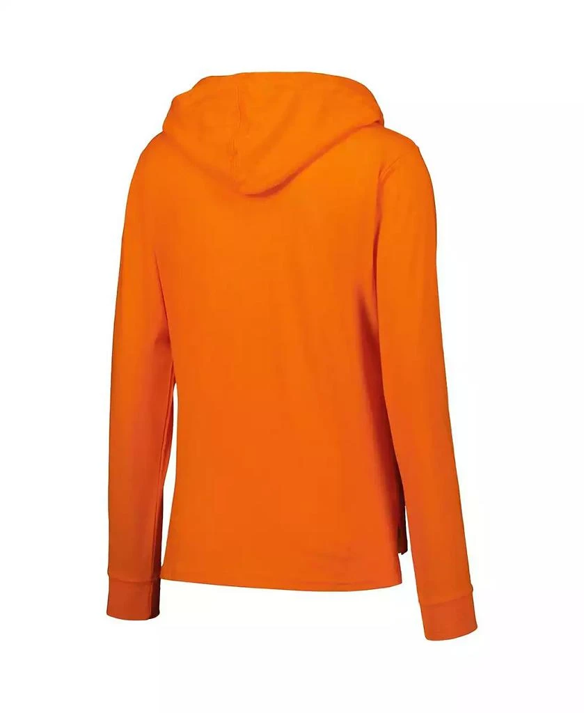 商品Concepts Sport|Women's Orange Clemson Tigers Long Sleeve Hoodie T-shirt and Pants Sleep Set,价格¥411,第3张图片详细描述