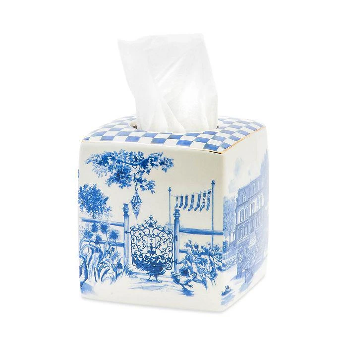 商品MacKenzie-Childs|Royal Toile Tissue Holder,价格¥666,第2张图片详细描述