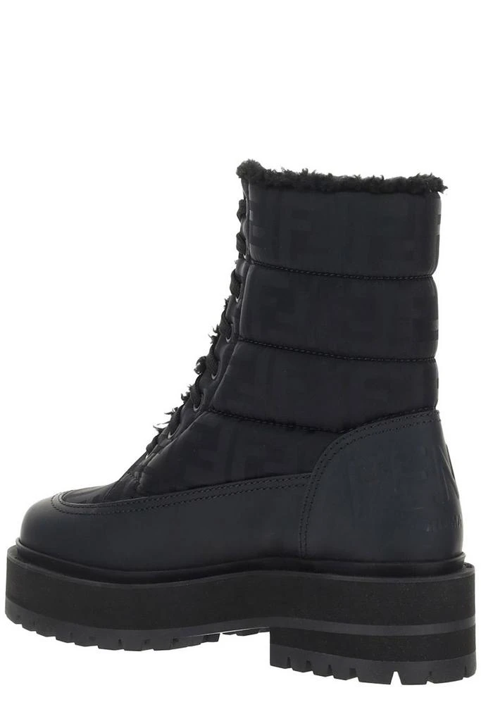 商品Fendi|Fendi Padded Lace-Up Biker Boots,价格¥5626,第2张图片详细描述