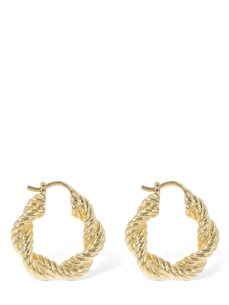 商品Missoma|Twisted Hoop Earrings,价格¥1036,第3张图片详细描述