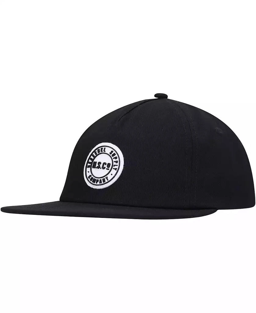 商品Herschel Supply|Men's Supply Co. Black Scout Adjustable Hat,价格¥225,第1张图片