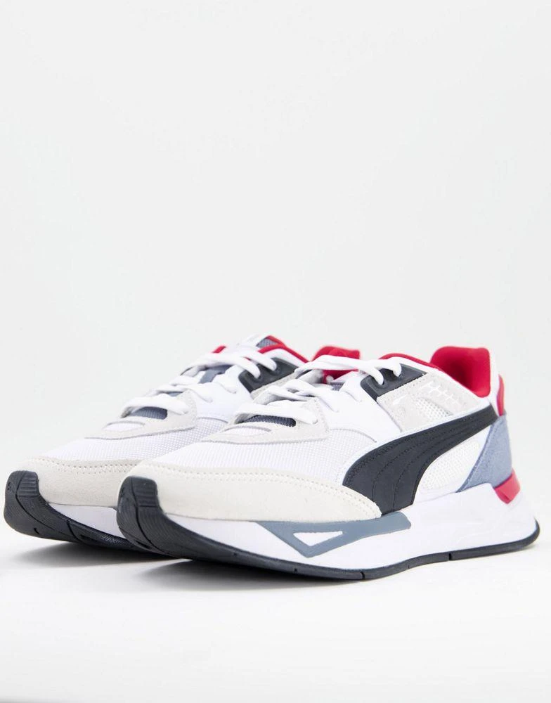 商品Puma|Puma Mirage Sport Remix trainers in white and black,价格¥466,第1张图片