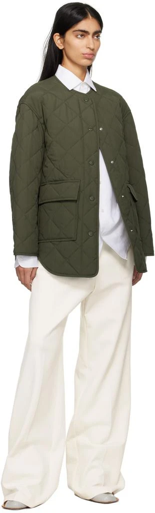 商品Hugo Boss|Khaki Quilted Jacket,价格¥4400,第4张图片详细描述