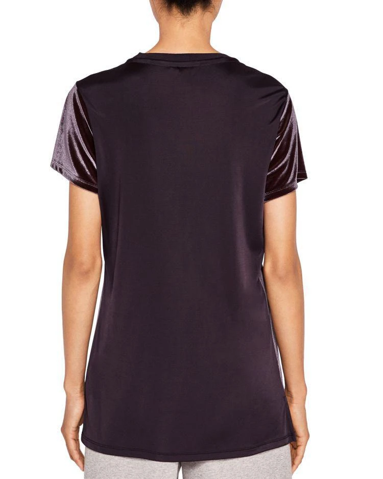 商品Ted Baker London|Ted Says Relax Hilby Velvet-Front Tee,价格¥563,第2张图片详细描述