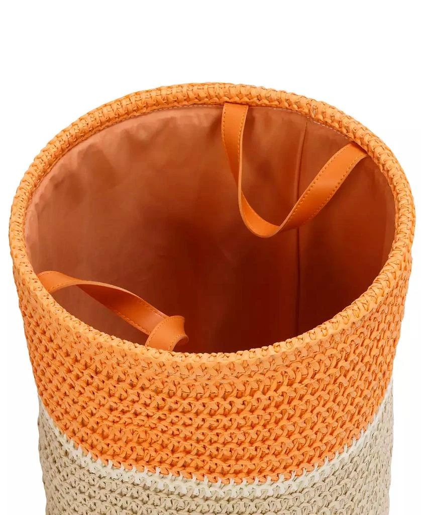Paper Straw Nesting Baskets with Handles, Set of 3 商品