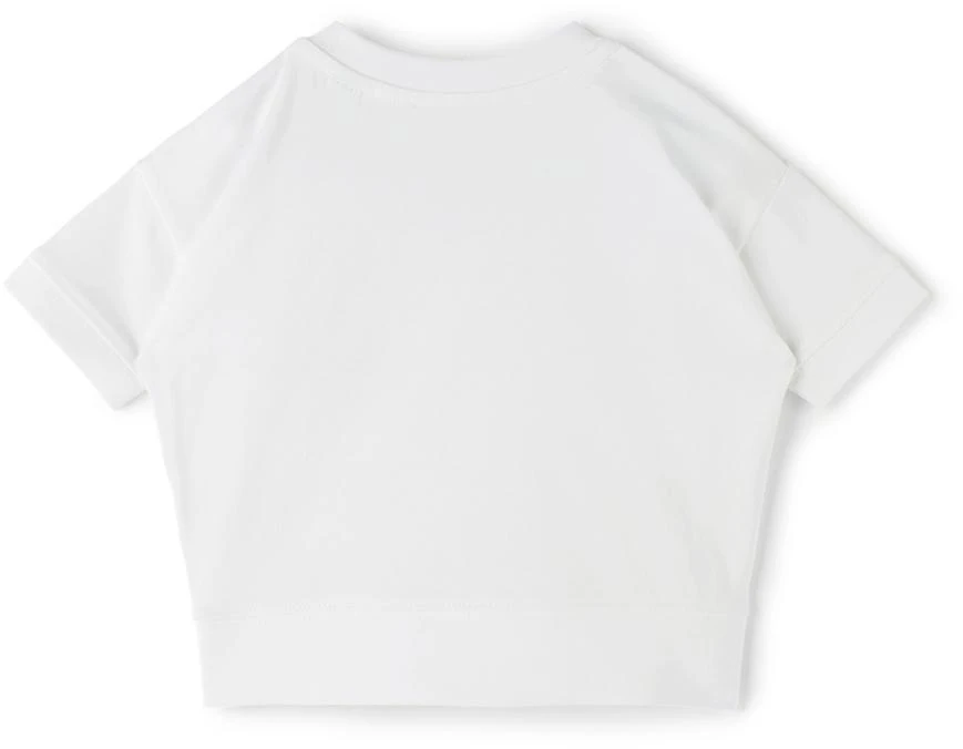 商品Burberry|白色 Deer 婴儿 T 恤,价格¥586,第2张图片详细描述