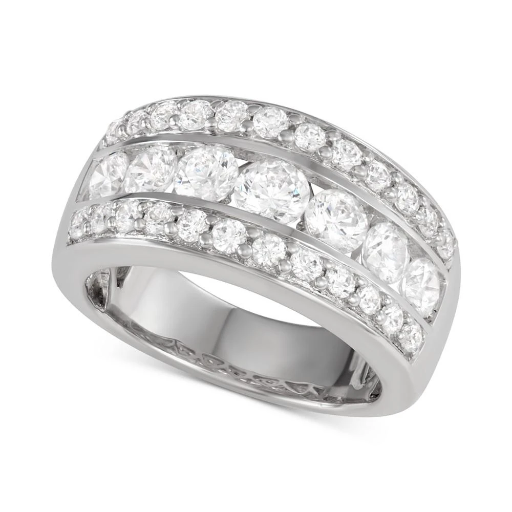 商品Macy's Star Signature Diamond|Band (2 ct. t.w.) in 14k White Gold,价格¥29151,第1张图片