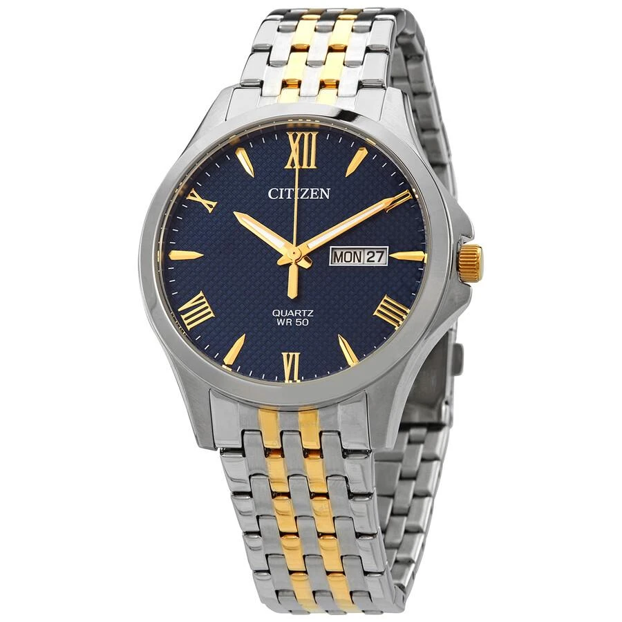 商品Citizen|Quartz Blue Dial Two-tone Men's Watch BF2024-50L,价格¥662,第1张图片