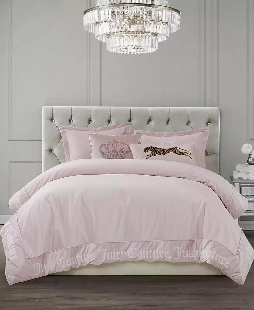 商品Juicy Couture|Reversible Velvet Comforter Set,价格¥2023,第1张图片