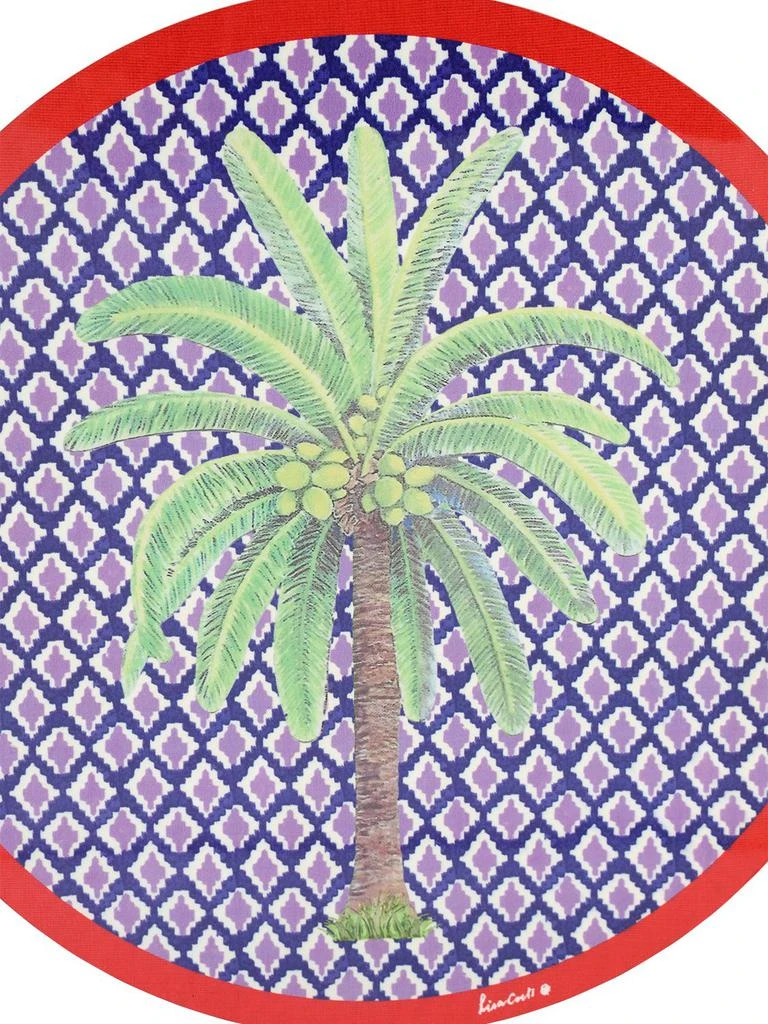 商品LISA CORTI|Hima Palm Lacquered Cork Placemat,价格¥399,第1张图片详细描述